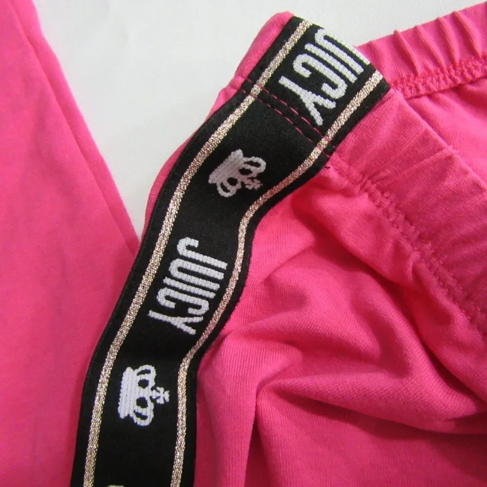 Juicy Couture Pink leggings size M  10/12